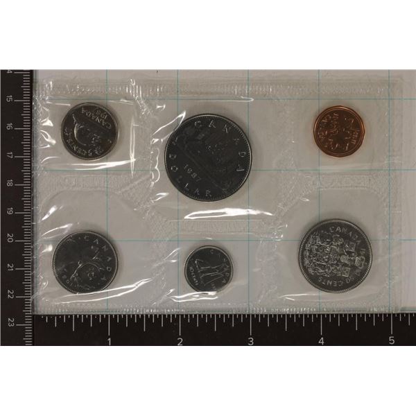 1987 CANADA (PF LIKE) SET NO ENVELOPE