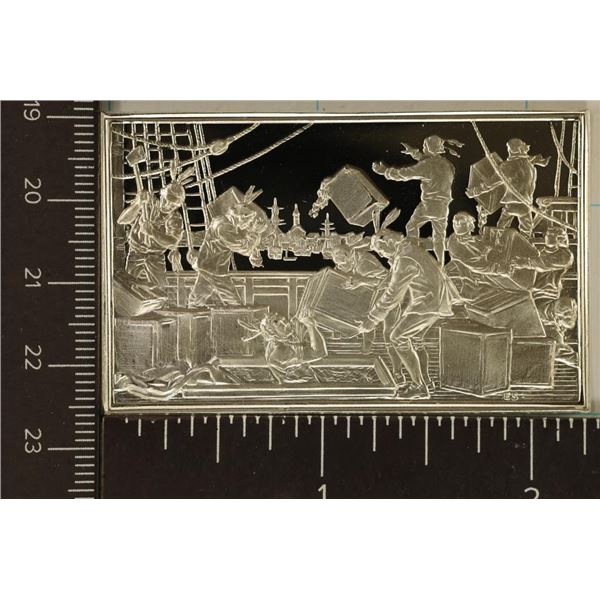 2.04 TROY OZ. PF STERLING SILVER INGOT: BICENTEN.