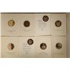 Image 3 : 8-FRANKLIN MINT HOLIDAY METAL ROUNDS IN CARDS ALL