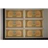 Image 1 : 6-1979 CAMBODIA 1 RIEL CU BILLS SET OF 2 & SET OF4