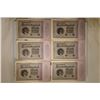 6-1923 GERMAN 100,000 MARK BILLS 2 AU++ / UNC