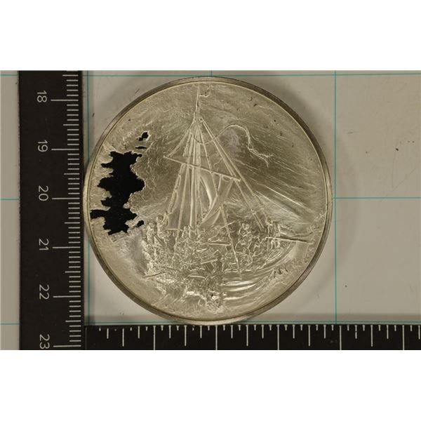 2.31 TROY OZ. PF STERLING SILVER ROUND THE