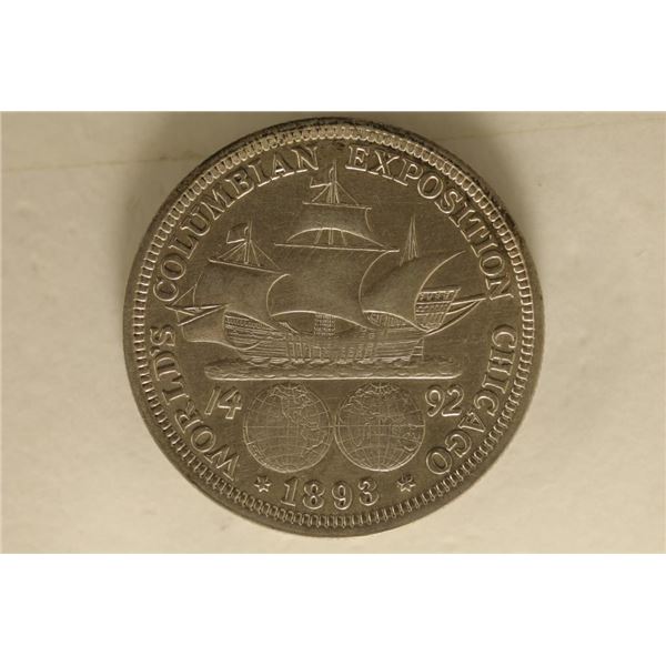 1893 COLUMBIAN EXPOSITION HALF DOLLAR SILVER
