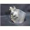 Image 2 : Sterling Silver Custom Made Bracelet with Horse Figure