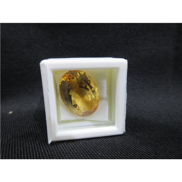 Precious Gem - Citrine 15.76 ct. for Custom Jewelry