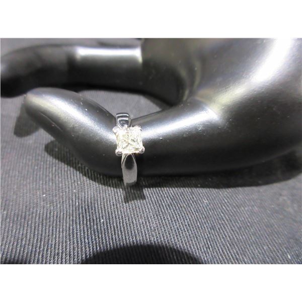 Ben Moss Ring 14K White Gold, 1.02 ct Canadian Diamond