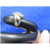 Image 2 : Lady's Ring with 6 Diamonds, 14K Gold, Size 6