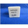 Image 2 : Precious Gem - Sapphire 0.81 ct. for Custom Jewelry