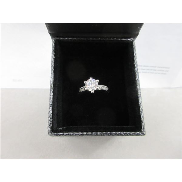 Lady's 14K White Gold  1.23 ct. Diamond Ring