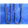 Image 3 : Black & Brown Colored Pearl Necklace - 36 Inch