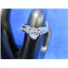 Image 1 : Heart Shaped Diamond 14K Gold Engagement Ring