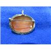 Image 2 : Cameo Brooch or Pendant with 14K Gold Mount