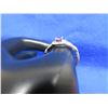 Image 3 : Lady's Sterling (.925) Silver Ring with Purple Stone & Crystals