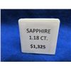 Image 2 : Precious Gem - Sapphire 1.18 ct. for Custom Jewelry
