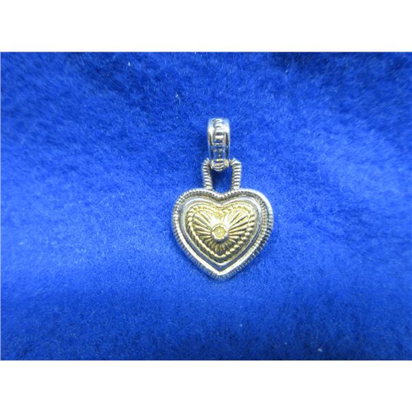 Heart Shaped Pendant - No Markings