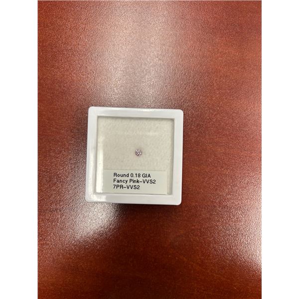 0.18ct. Argyle Pink Diamond from Argyle Pink Mine, Western Australia