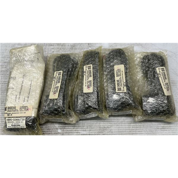 Lot of (5) Showa Sokki #2502-01 Vibro-Converter Sensors