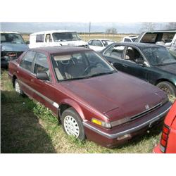 89 HOND   ACCORD     4D