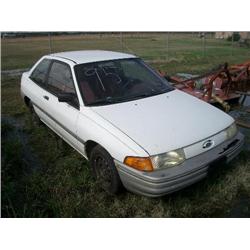 91 FORD   ESCORT     2D