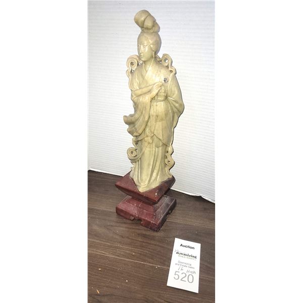 Carved  Soap Stone Statue A