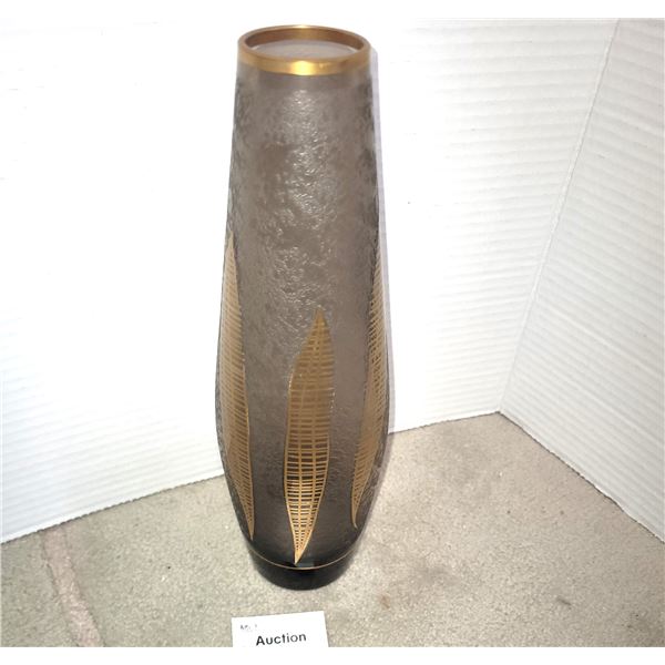 Vintage German Glass Vase  A