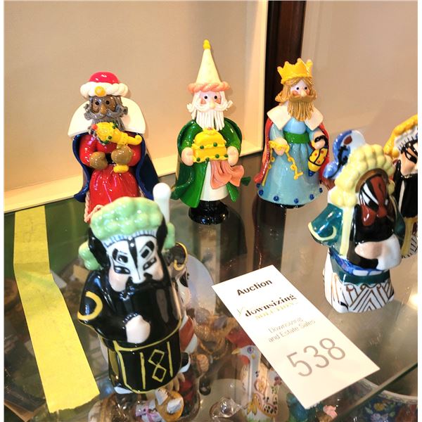 Chinese Figurines, Wise Men  A
