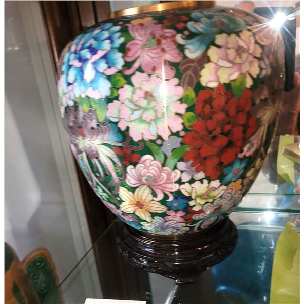 Chinese Cloisonné Vase A