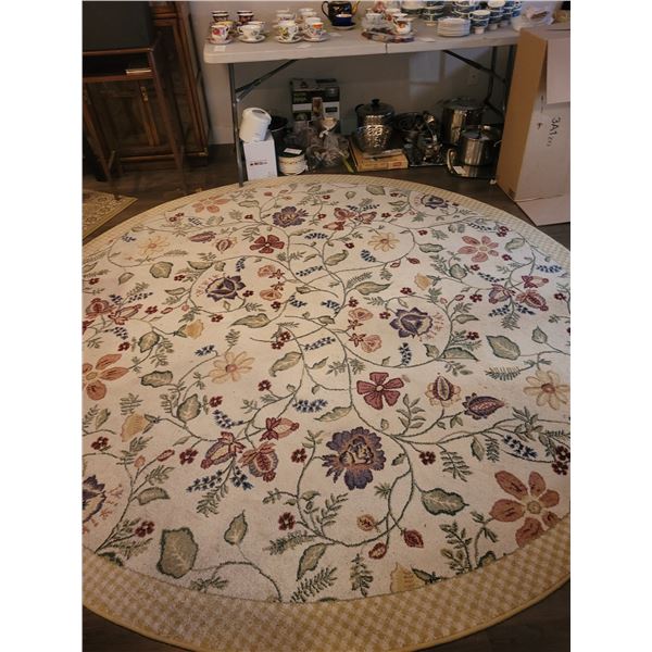 Round Area Rug C