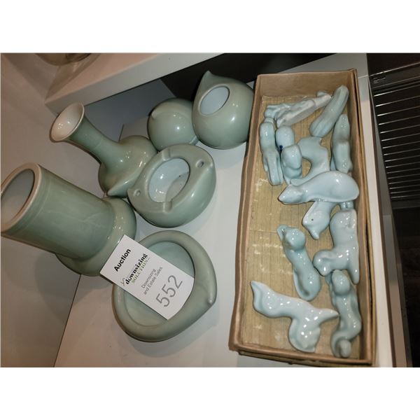 Chinese Green Porcelain A