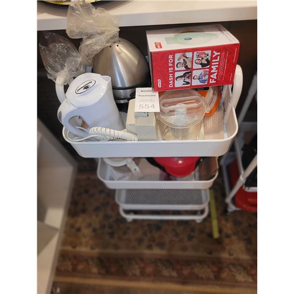 Small Appliances, Rolling Cart A