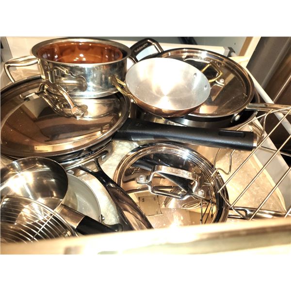 Pots, Pans, Cutlery, More A