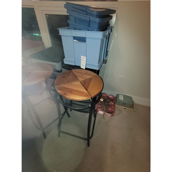 Plastic Storage , Stools, A