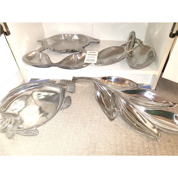 Pewter Servingware A