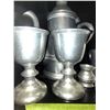 Image 2 : Pewter Pitcher, goblets A