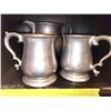 Image 2 : Pewter Mugs, Pitchers A