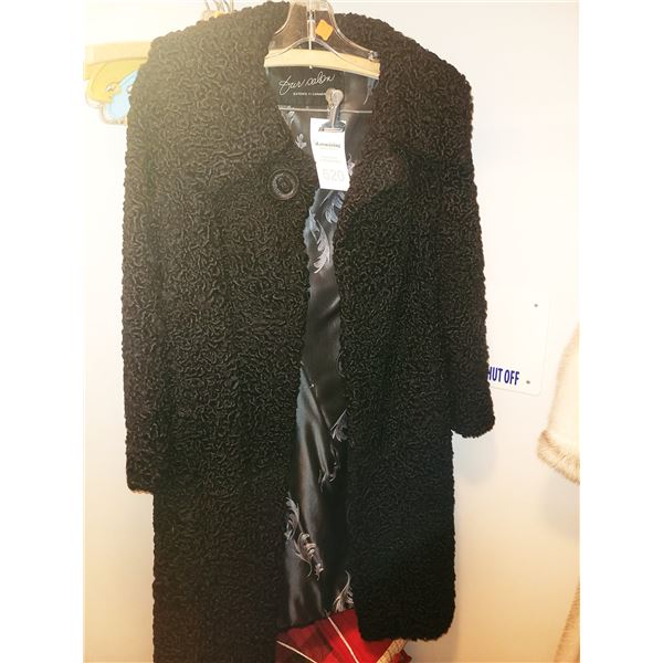 Persian Lamb Skin Coat A