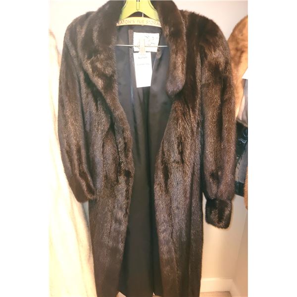 Eatons Mink Fur Coat A