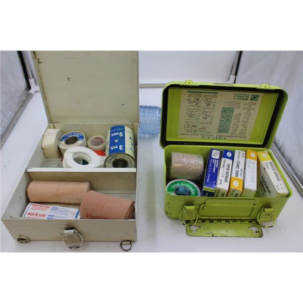 3 first aid kits, assorted sizes with contents