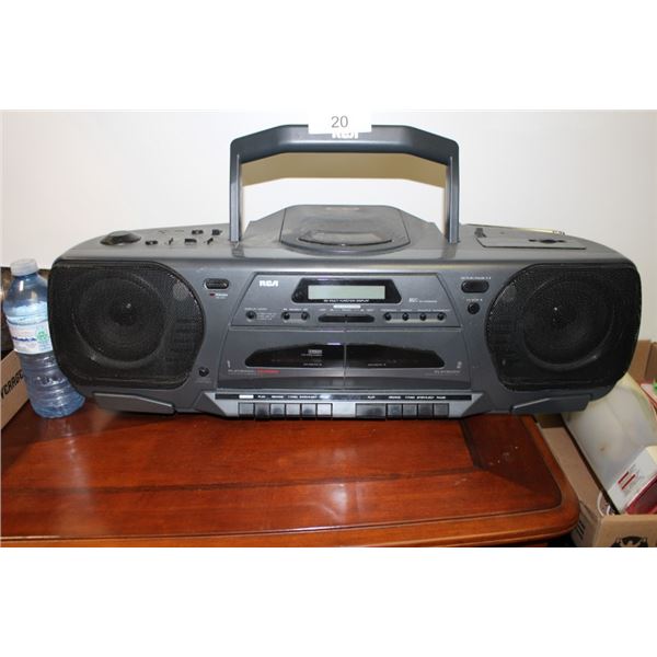 RCA Combo CD player, Cassette & Radio