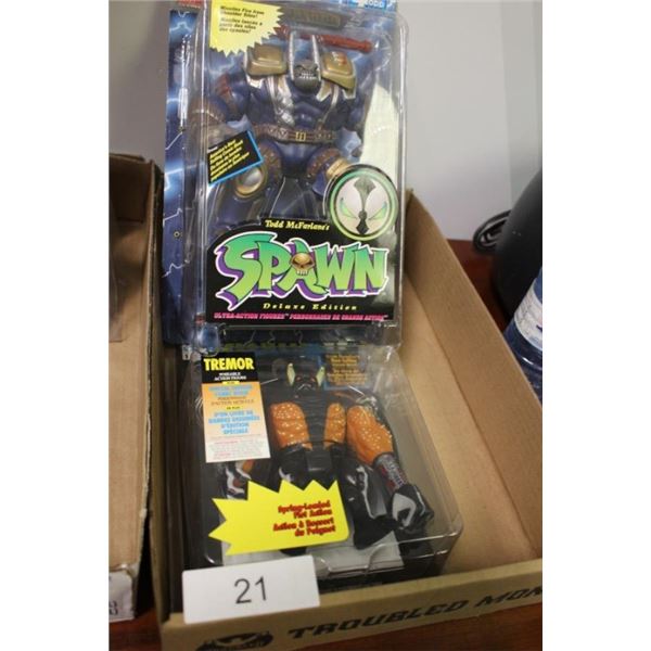 Todd McFarlane's Spawn deluxe edition and Tremor