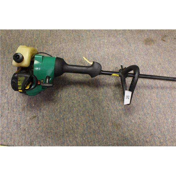 Feather light 17" cut Weed Eater Gas operated