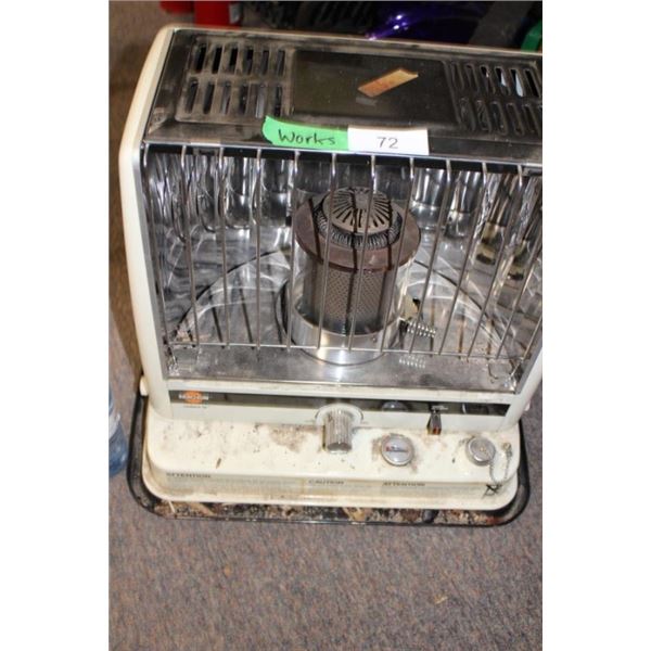 Kerosun heater in working condition