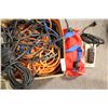 Image 2 : Box of assorted extension cords