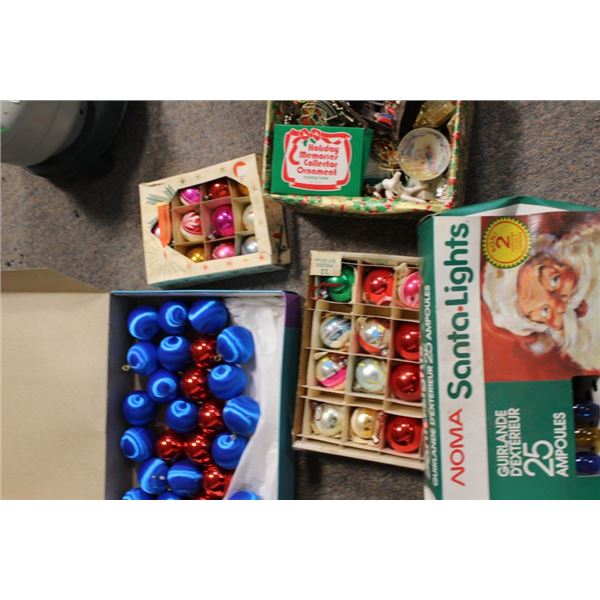 Vintage Christmas  tree decorations