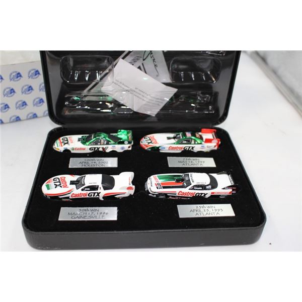 Castrol GTX cars in collector tin