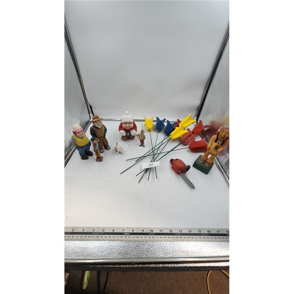 Vintage Wooden Carvings