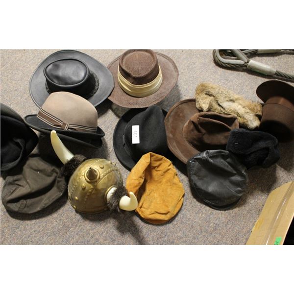 Assortment of hats