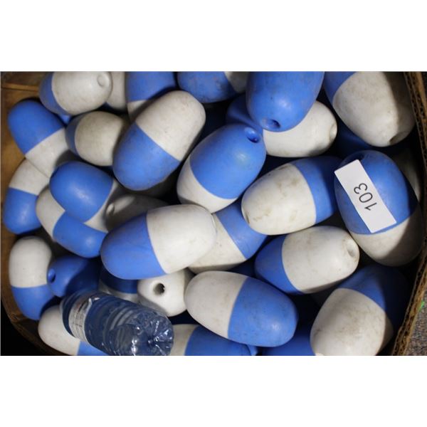 Box of Buoys / fishing net buoys