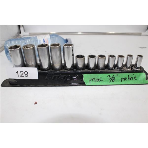 Mac ratchet 3/8" metric set