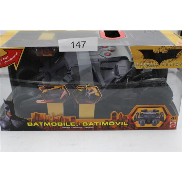 Batmobile electric vehicle in box